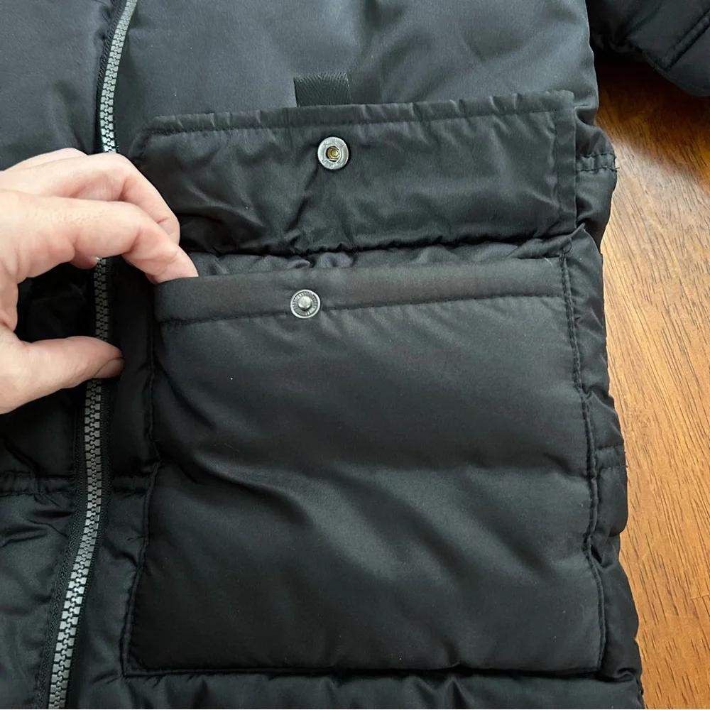 iXtreme Black Puffer Jacket | Boys Size 7 | Fleece Lined Winter Coat